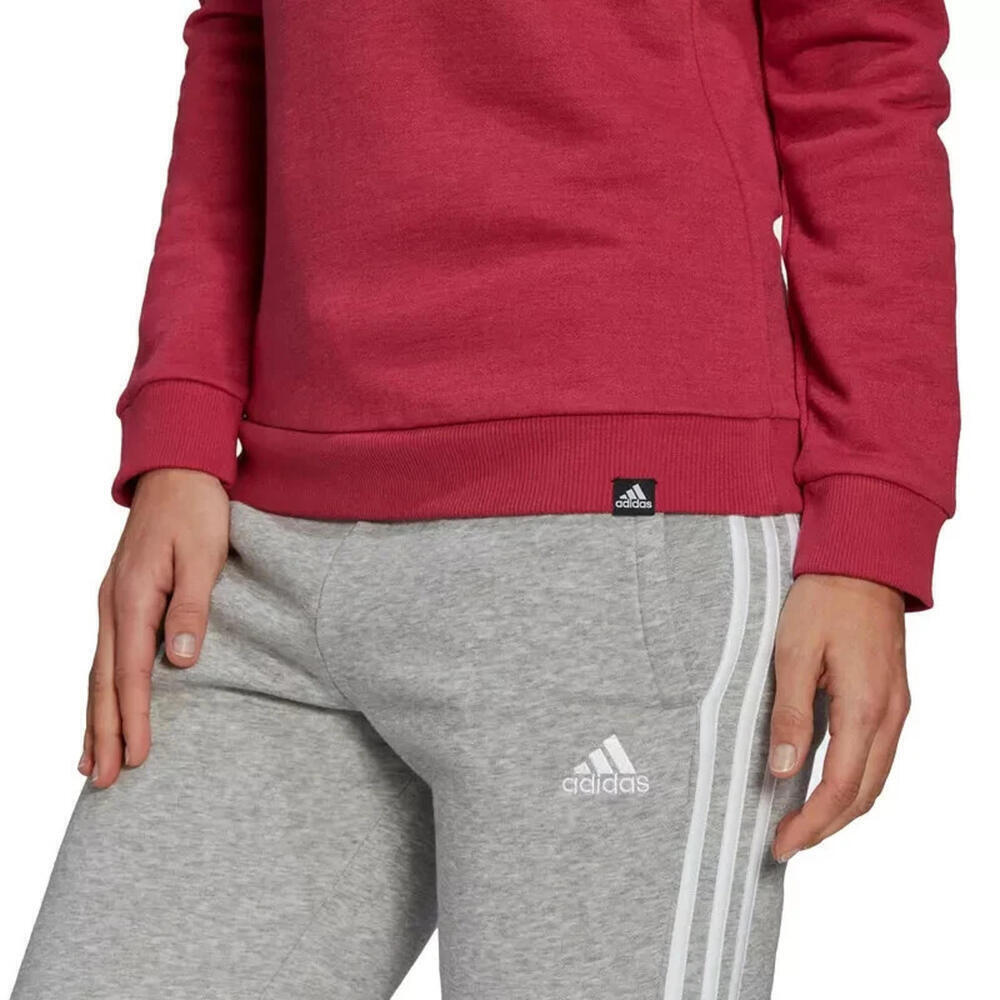 New Adidas Women's Multi-Color Logo Long Sleeve Top, Color: Wild Pink, Size: M - Picture 5 of 5
